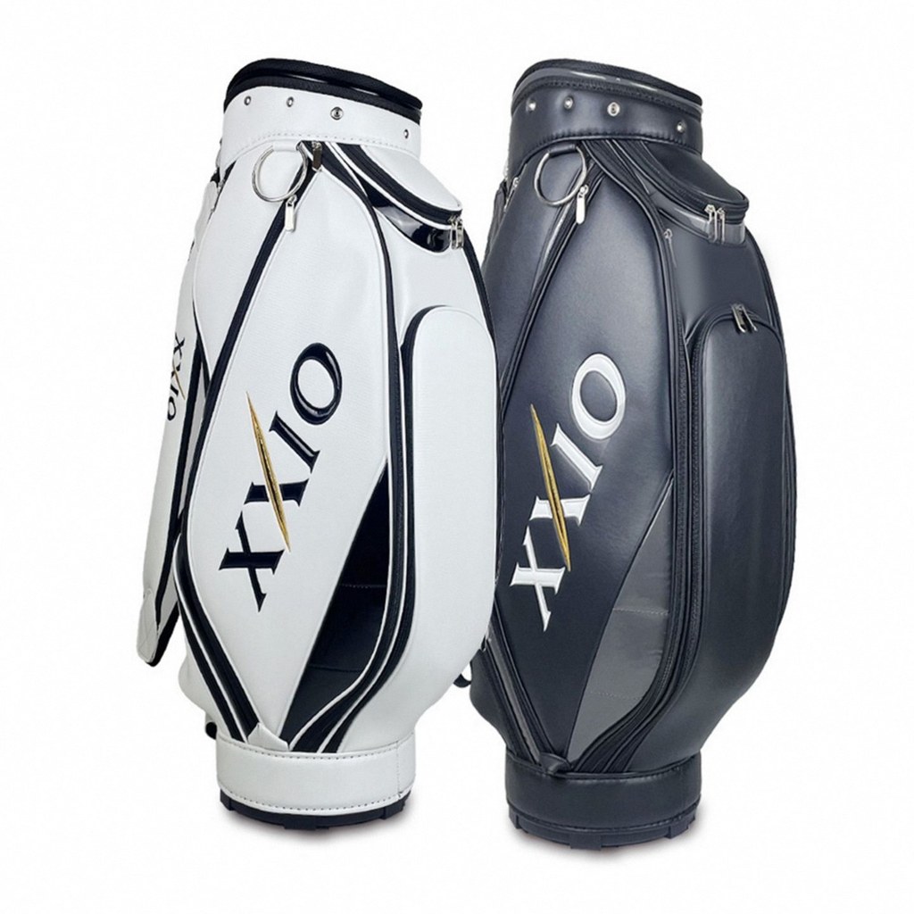 [Ready Stock Fast Shipping] Golf Bag Men Women Golf Club Bag Ball Bag High-End pu Fabric Standard Golf Bag Lightweight