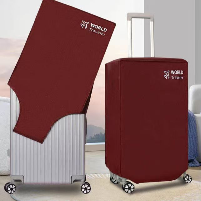 Luggage Protective Cover Luggage Non-Woven Fabric Anti-dust Cover Trolley Case Protective Cover Heat Insulation Sunscreen Thickened Waterproof Case Cover Department Store20260406