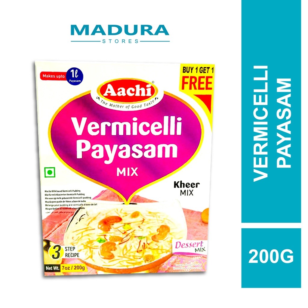 Aachi Vermicelli Payasam Mix 200g (Buy 1 Free 1) / Campuran Payasam