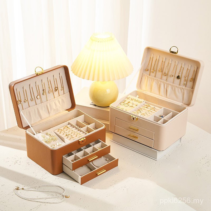 Storage Storage New Style Bracelet Watch E18 Jewelry Necklace Necklace Jewelry Box Bracelet Jewelry 2025 Earrings Collection Ring G9UU