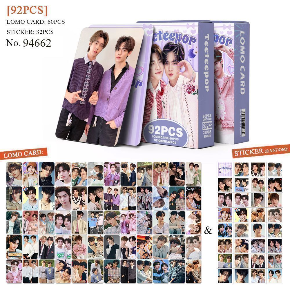 92-96pcs POND PHUWIN WE ARE Lomo Cards 4EVE situationship DICE BRIGHT WIN PROXIE Thai Star TDrama Stickers Photocards GEMINI FOURTH joong dunk winny satang Postcards Ready Stock SX