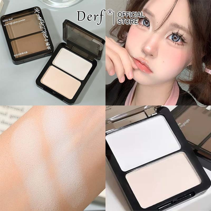 Highlighter Makeup Contour Blush Powder High-gloss Waterproof and Long-lasting Portable Face  Makeup