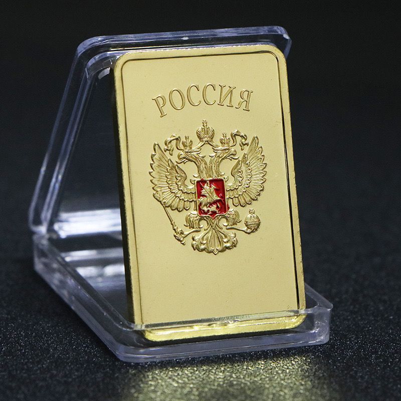 Russia National Emblem Gold Nugget Russia CCCP Commemorative Gold Coin Commemorative Coin Coin 5/10