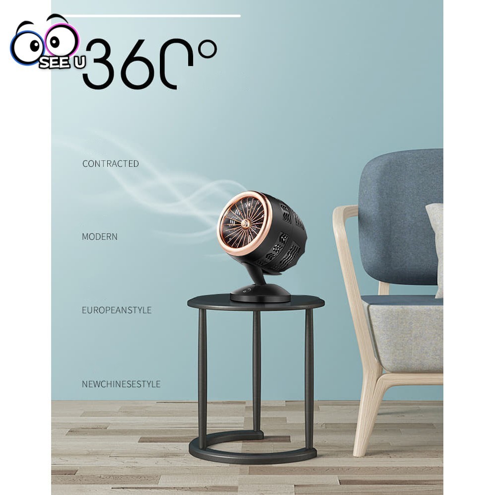 Double Blade Turbo Fan Mini Portable Table Hawkeye Fan Cooling Usb Table Fans 2 Speed For Home Room Office Air