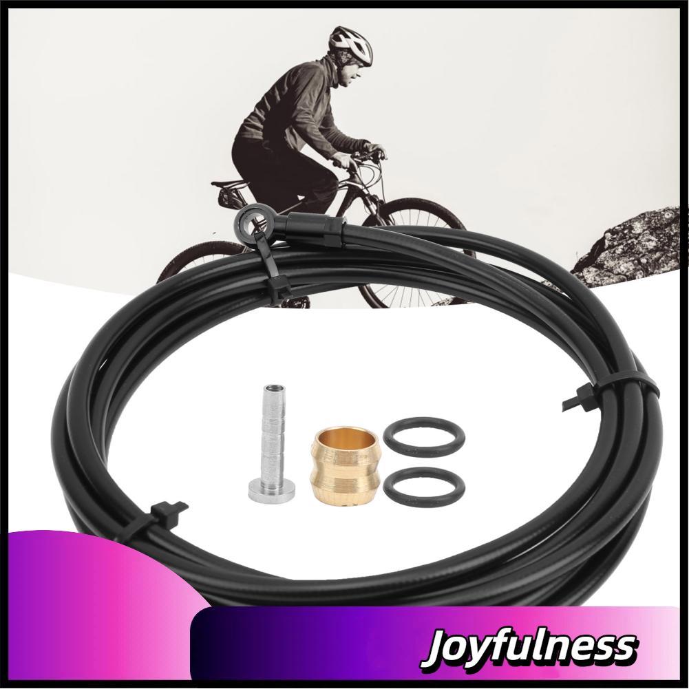 joyfulness ZIZEV Disc Brake Hose  Portable Tube for Mountain (Black)