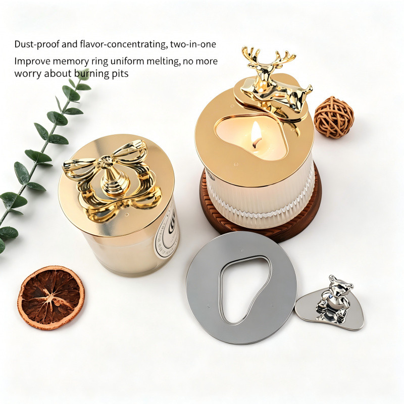 Scented Candle Cover Candle Cover Anti-Wall-Mounted Memory Ring Candle Extingu