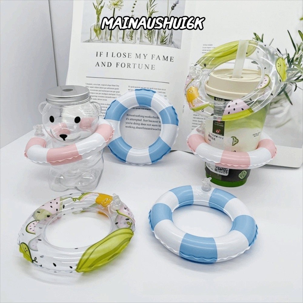 MAINAUSHUI6K Swimming Pool Float Ring, Floating Mini Inflatable Toy, Accessories Fun Inflatable Bath Toy Summer Fun