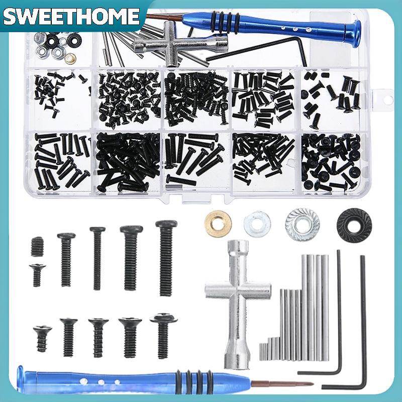 SWEETHOME 1 Set For WLtoys 144010 144001 144002 124016 124017 124018 124019 RC Car Parts Metal Upgrade Retrofit Screw Tool Box null