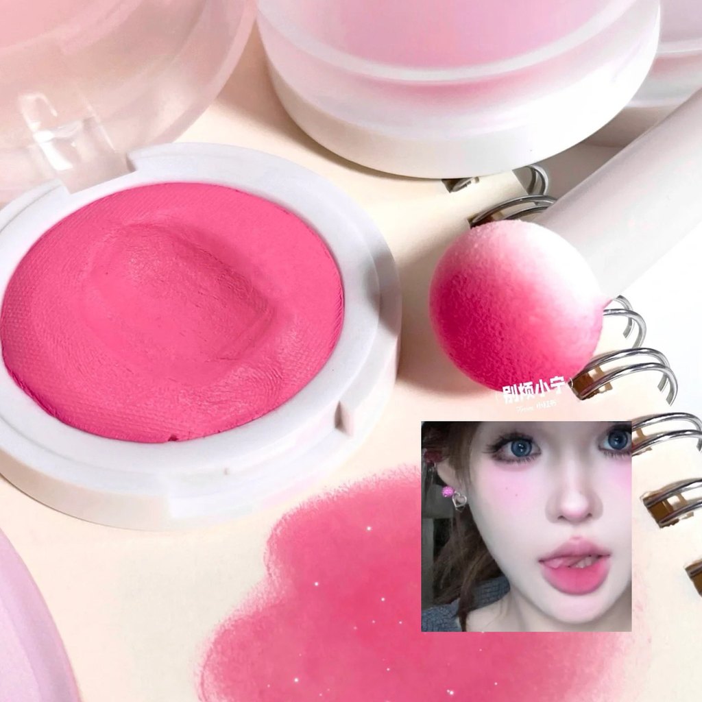 blusher blush blusher stick Soft Waxy Service Red Earth Temperature Monochrome Blush Cream Highlight Brightening Expansion Color Natural Repairing Expansion Color Female