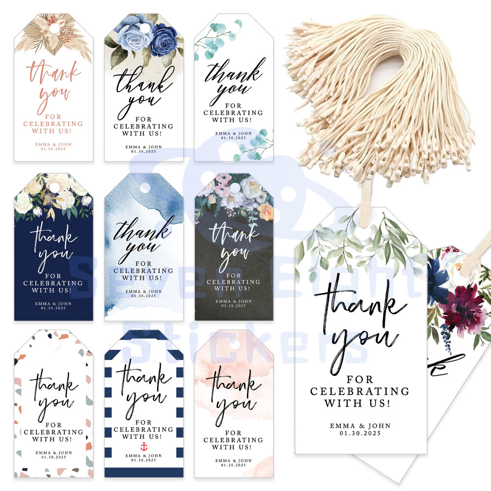 Customized personalized Thanksgiving cards | Gift tags decoration | Wedding decoration labels | 5.5*9cm | Multiple designs can be customized