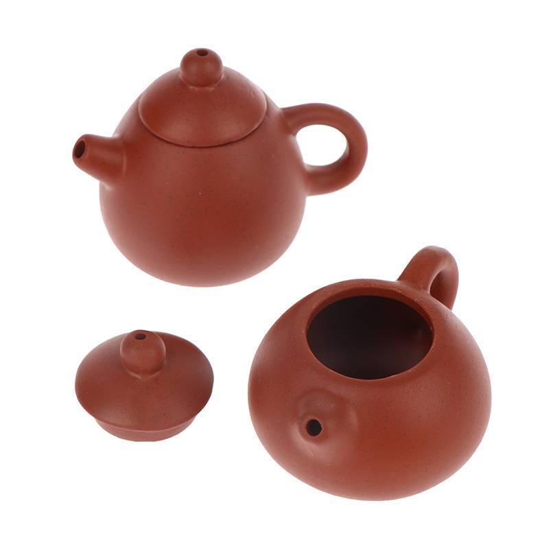 Kidatao Handcrafted Pottery Teapot 25ML Poet Size Kettle Mini Handstand Fingertip Tea Pet for Gifting Travel Use NEW