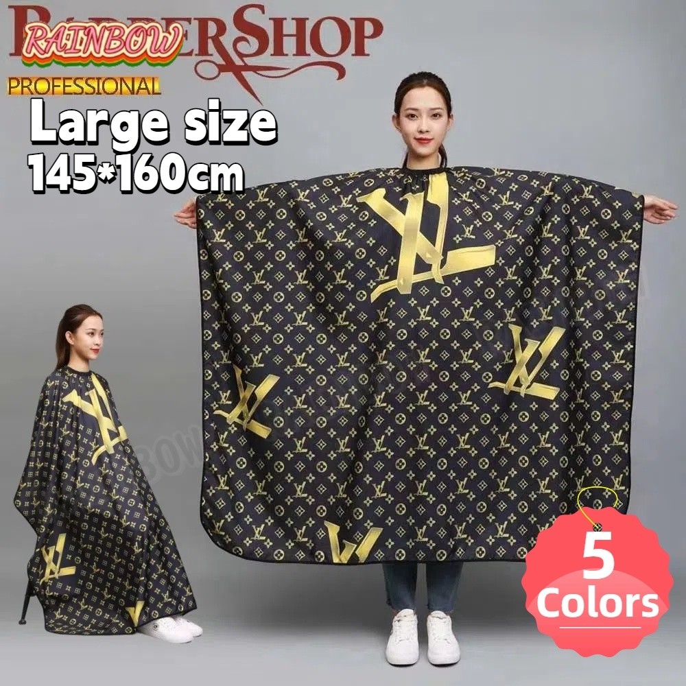 Fashion Printed Salon Hairdressing Cape Anti-Static Barber Haircut Adult Shawl Apron Cloth 145*160cm