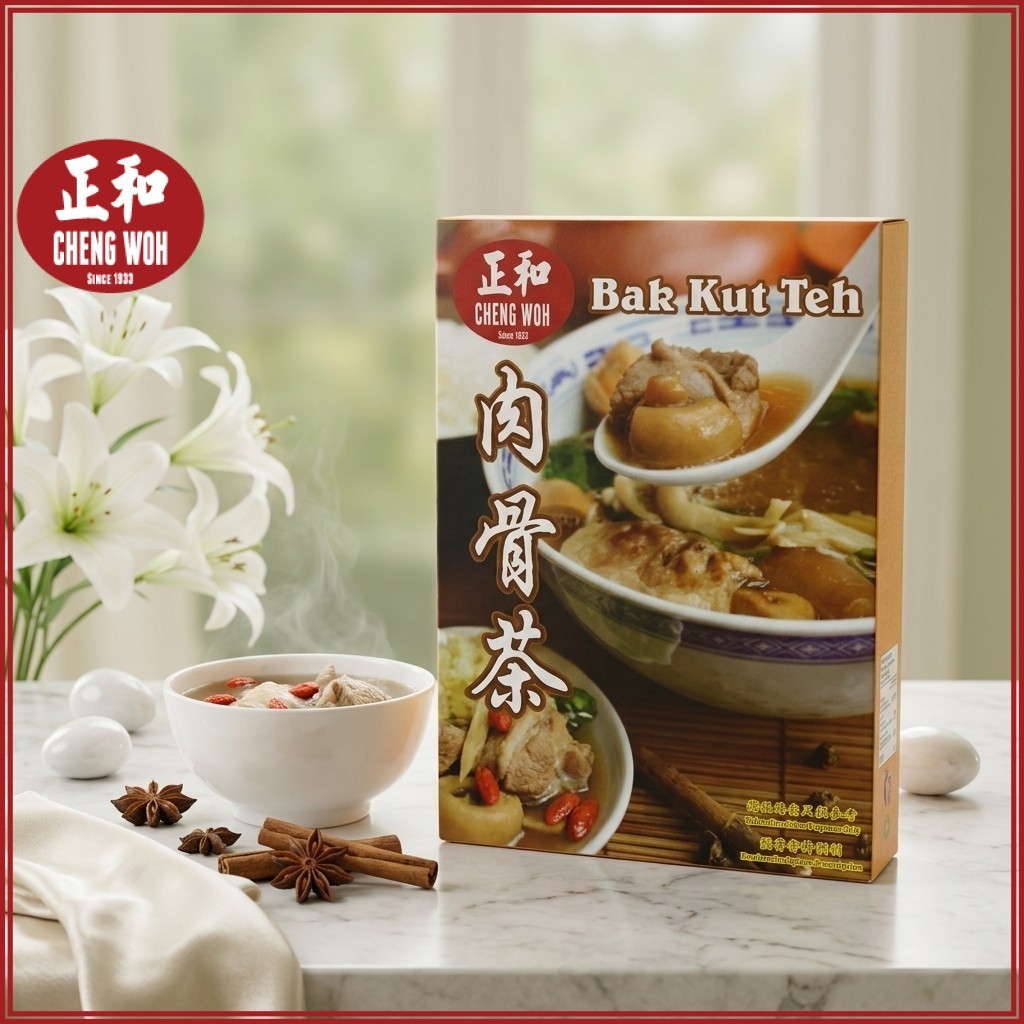 正和槟城肉骨茶 Cheng Woh Penang Bak Kut Teh Herbal Pack 120g 药材汤包 Sup Herba