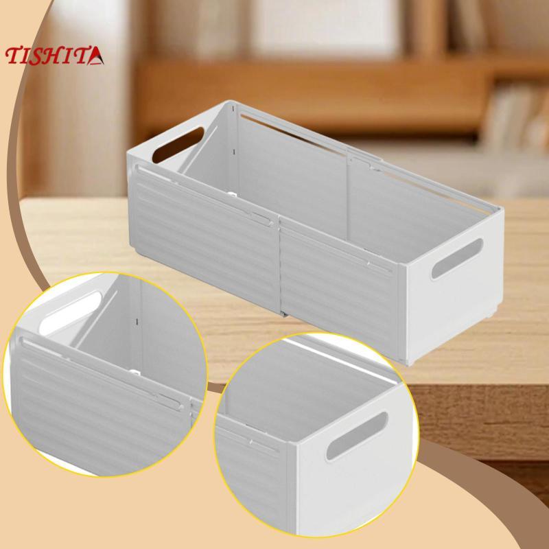 [tishita] Expandable Cabinet Storage Box Adjustable Versatile Drawer Separator Divider Cabinet Organizer for Home Closet Bedroom Clothing
