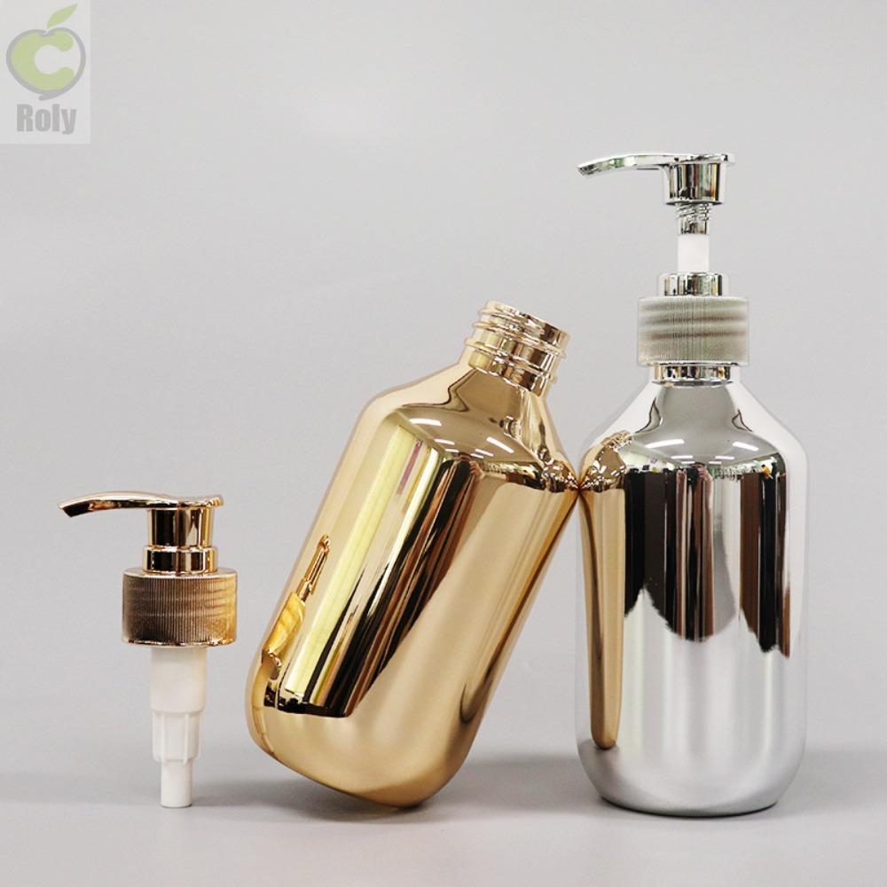 ROLY 300/500ml Bathroom Shampoo Bottle Round Rust-proof bathroom Body Wash Dispensers