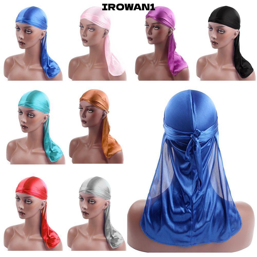IROWAN1 Bandana Fashion Cancer Head Scarf Headwrap Adjustable Pre-Tied Pirate Hat