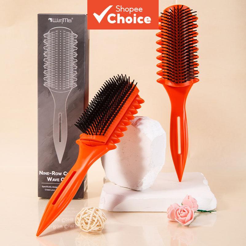 WANMEI ,,。  WANMEI Berus penggayaan rambut kerinting yang boleh tanggal gigi, versi naik taraf baru untuk salon blow-dry dan definisi kerinting.