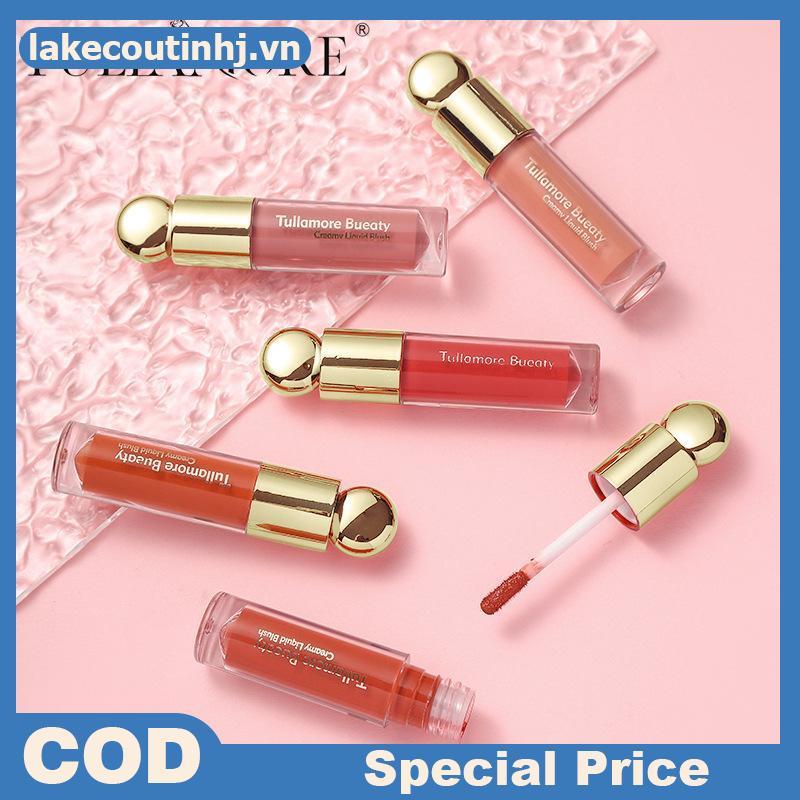 Lu DIMSHOW Liquid Blush Velvet Matte Blusher Face Pigment Lasting Beauty Natural Cream Blush Makeup Maquiagem tinhj