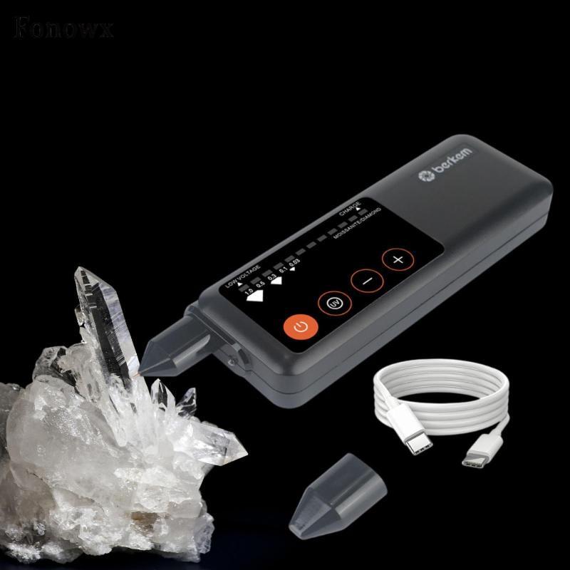 [AbabixaMY] Diamond Tester Pen, High-accuracy Tool Equipment Indicator, Thermal Conductivity Meter, Jewelry Selector for Beginners