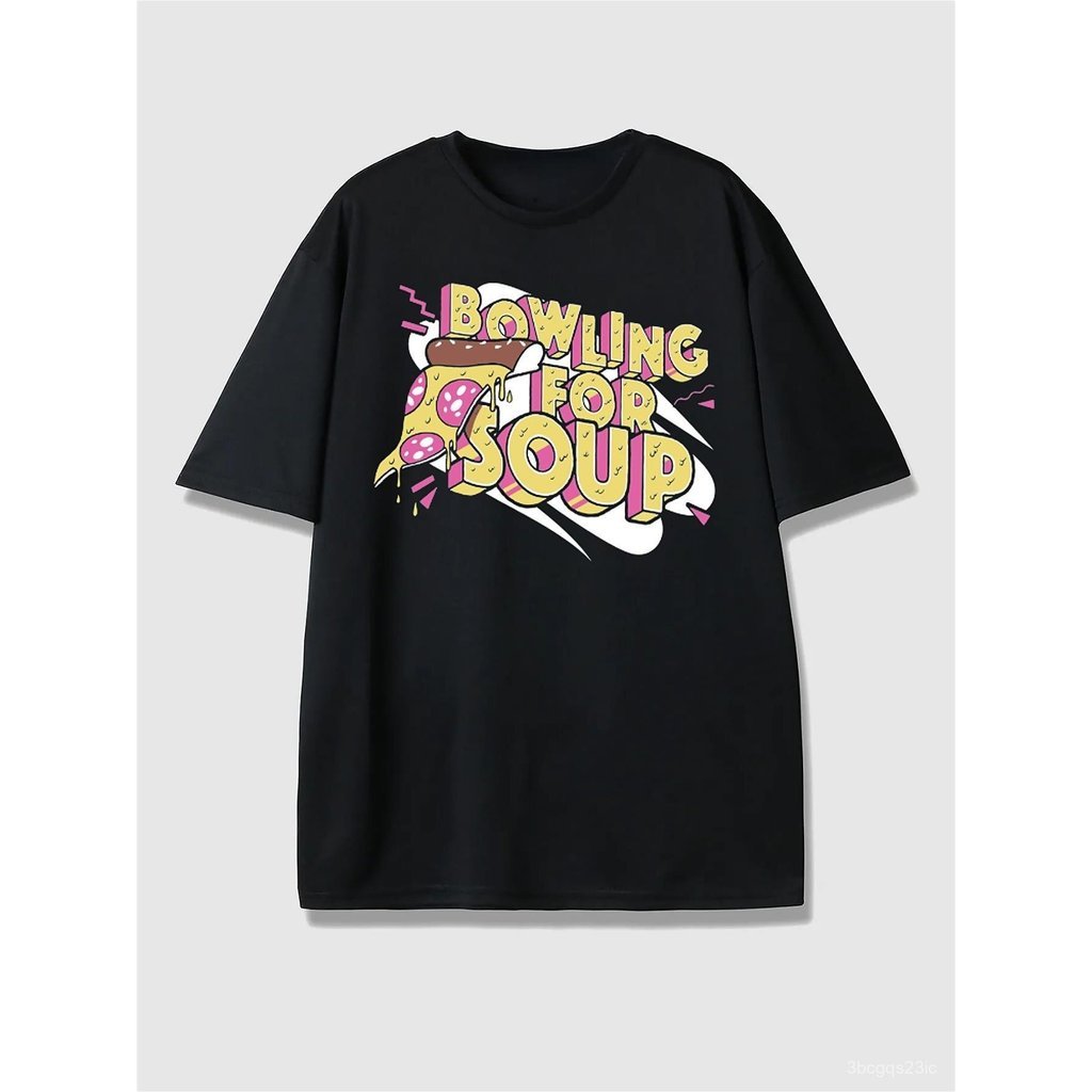 UnisexBowling for Soup Band - inspired Pizza Design Suitable for Music - related and Casual Events T