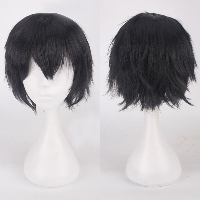 Play Anime Wig Fake Hair Universal Color Harajuku Anti-warping Men Short Hair Anti-warping Styling Universal cos