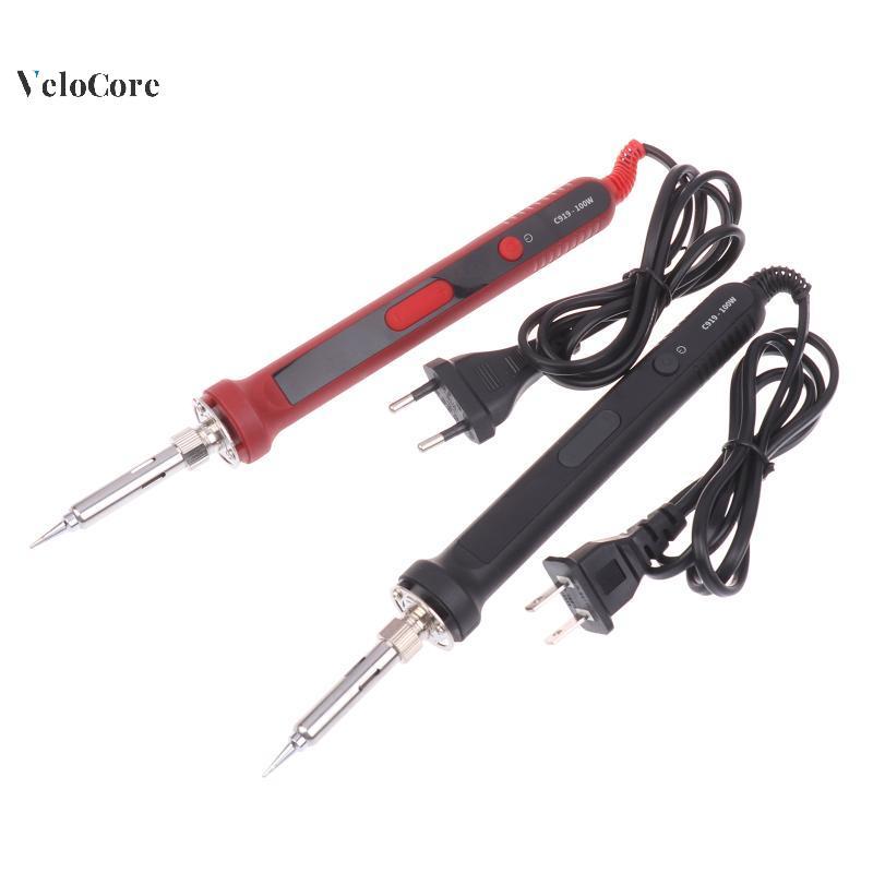 coagulatelove Professional Digital Soldering Iron 100W Kit Adjustable Temperature for Electronics PCB Welding Home Appliance Repair DIY Tools New