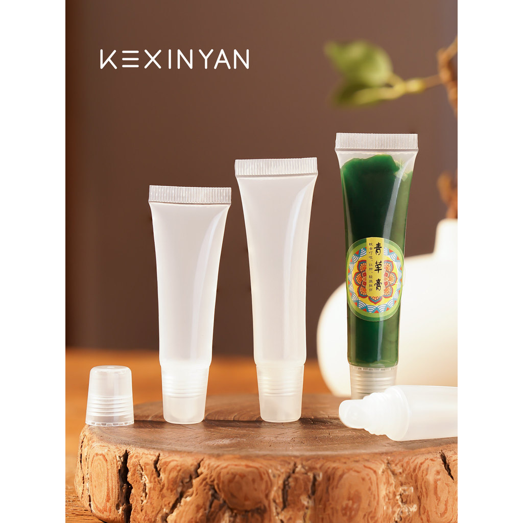 Squeeze Refillable Mini Bottle Portable Hand Cream Tube Cosmetic Container 3C6M Squeeze Refillable Mini Bottle for Lotion Cream Ointment Lip Balm Travel Toiletry Small Empty Bottle 3C6M