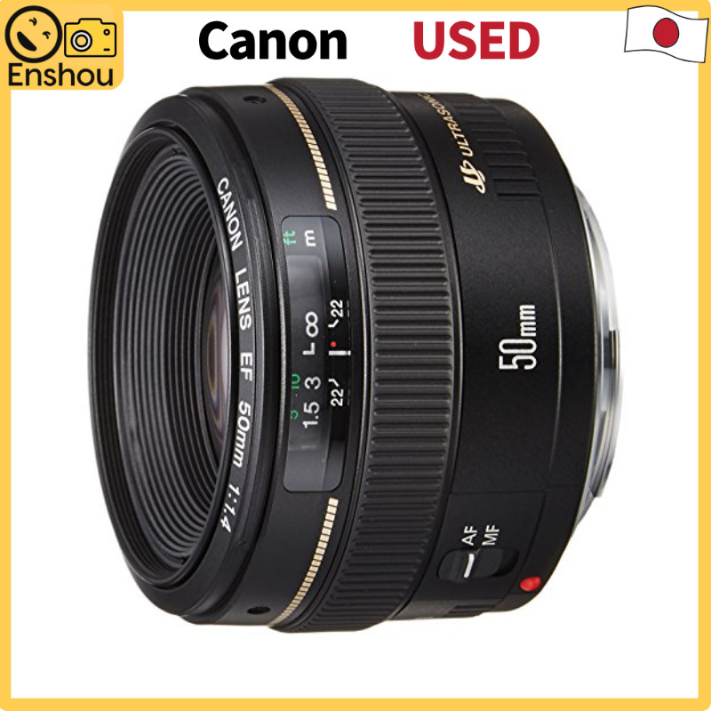 FromJapan[USED]Canon Prime Lens EF 50mm F1.4 USM — Full-Frame Compatible