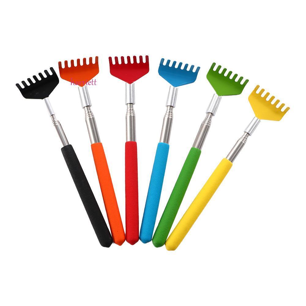 HARRIETT Back Scratcher Handy Extensible Five-tooth Multicolor Telescopic For The Elderly Itch Scratching