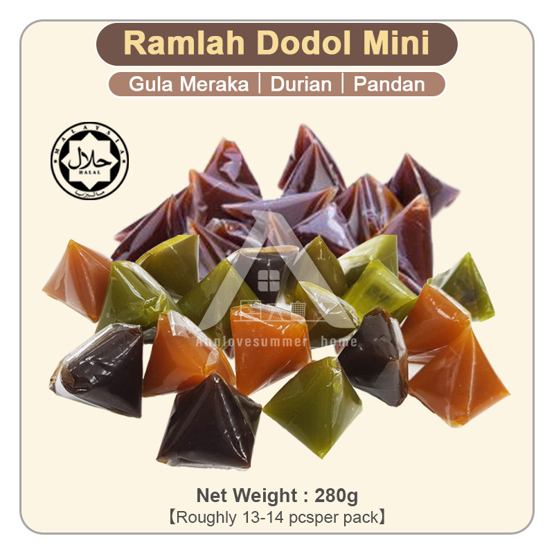 【】Doorgift Dodol Mini Kuih Raya Dodol Kuih Asli | Dodol Original | Dodol Kuih Traditional Dodol Gula Melaka Pandan