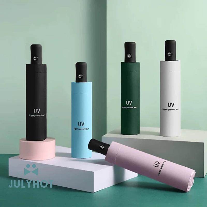 COOL Foldable Manual/Automatic Umbrella Waterproof And Windproof Umbrella Anti-uv Umbrella Simple Solid Color Umbrella vn