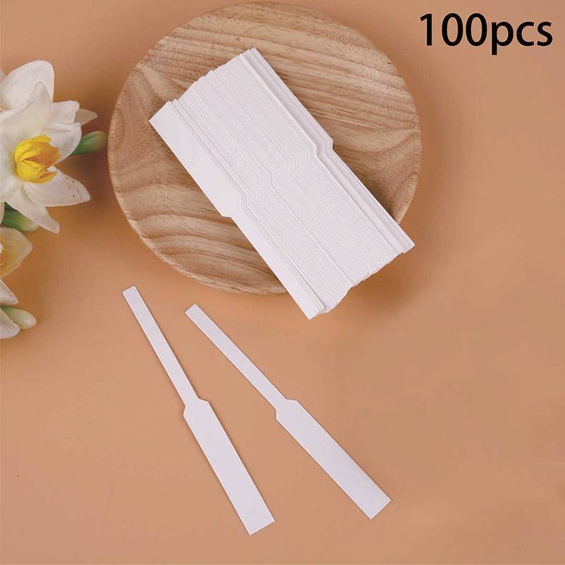 Piq302 100pcs Perfume Test Paper Strips Portable Fragrance Aromatherapy Paper Perfume  Testing Strip 130*12mm MY