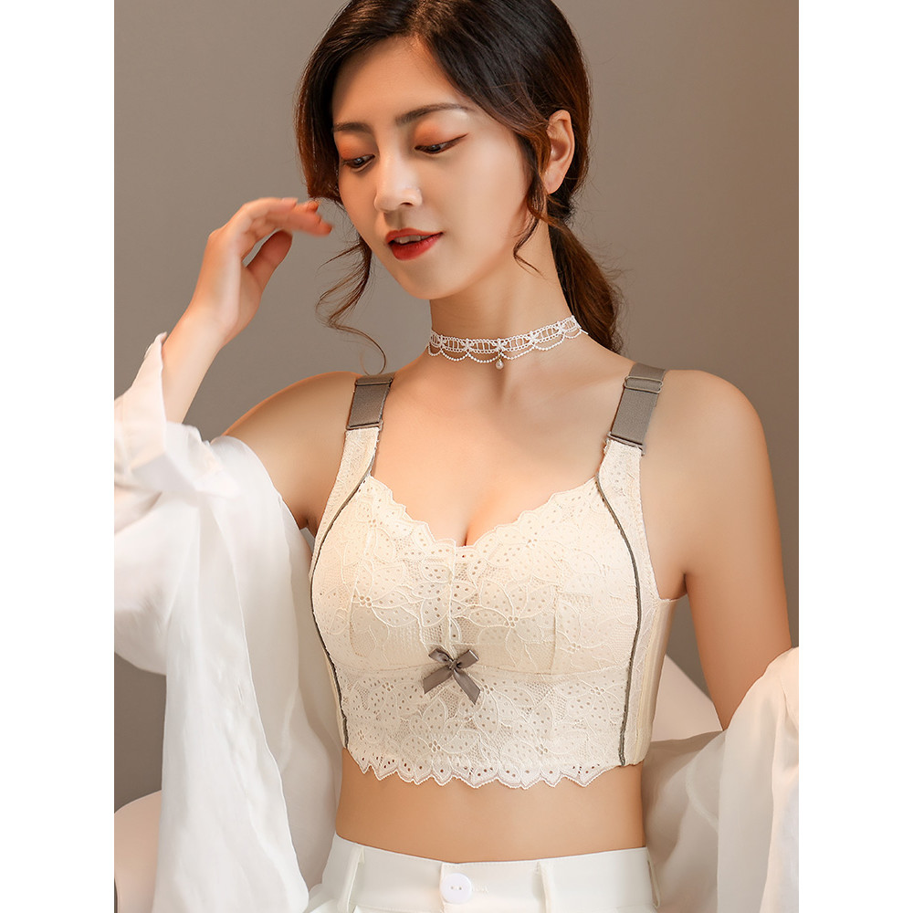 sport bra bra push up Lace Bra - Seamlessly Breathable & Supportive Anti-Sagging Design for Comfort