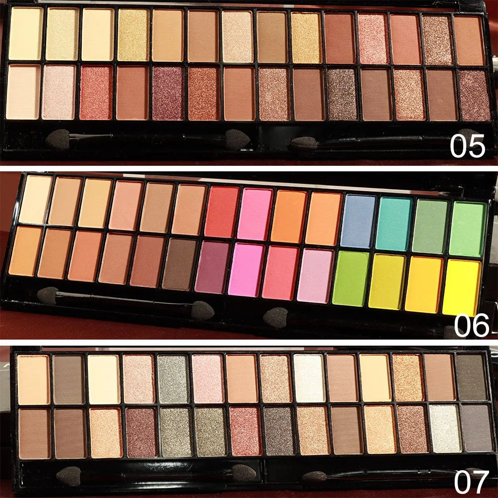 Eyeshadow palette 28 Color eyeshadow palette Pearlescent Matte Earth Color Daily Commuter Makeup Student Novice Sweat-Proof Multicolor Makeup Ready Stock Hot Sale Ready Accessories