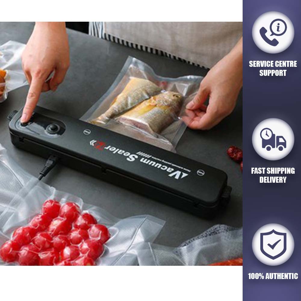 10 pcs set) Food Storage Vacuum Bag Vacuum Storage Bag/Vakum Bag Bahan Makanan, Buah-bu…