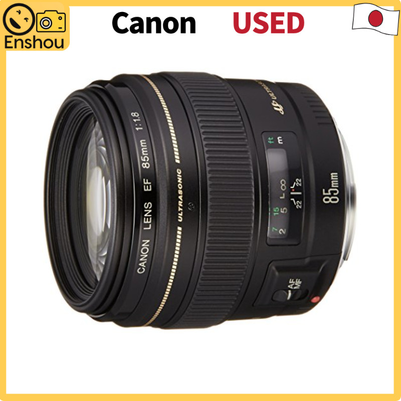 FromJapan[USED]Canon EF Lens EF85mm F1.8 USM Prime Medium Telephoto