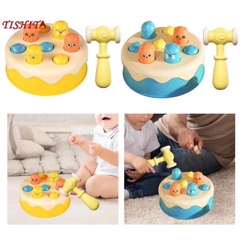 [tishita] Whack A Hamster Educational Game Hammering Interactive Toy Improve Children's