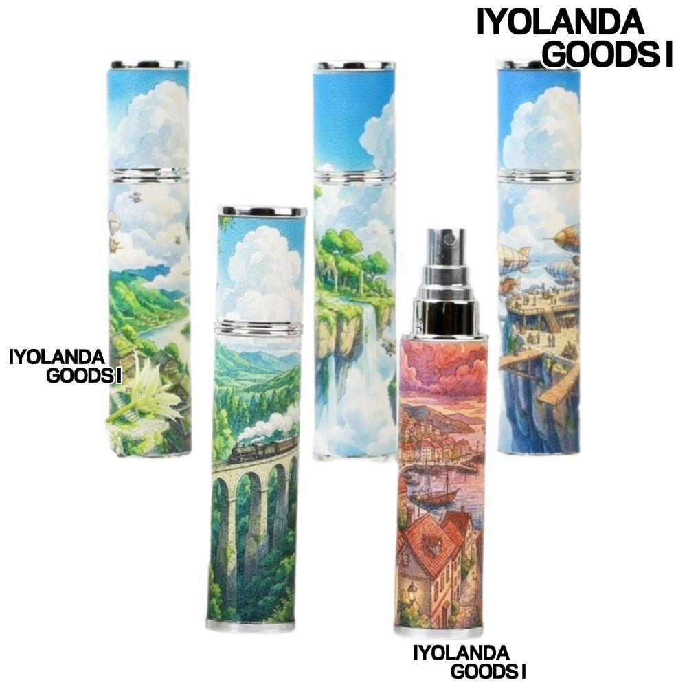 IYOLANDAGOODS1 10ml Spray Bottle, Mini Empty Perfume Atomizer Bottles,  Portable PU Leather Ultra-light Spray Dispenser Cosmetic Storage