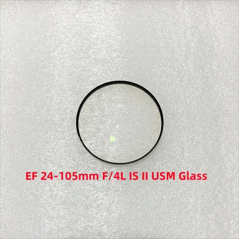 New 24-105 F4 IS II USM Front Lens 1st First Optics Element Glass for Canon EF 24-105mm F/4L IS I II USM Camera Repair Parts