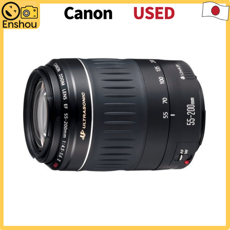 FromJapan[USED]Canon EF Lens 55-200mm F4.5-5.6 II USM