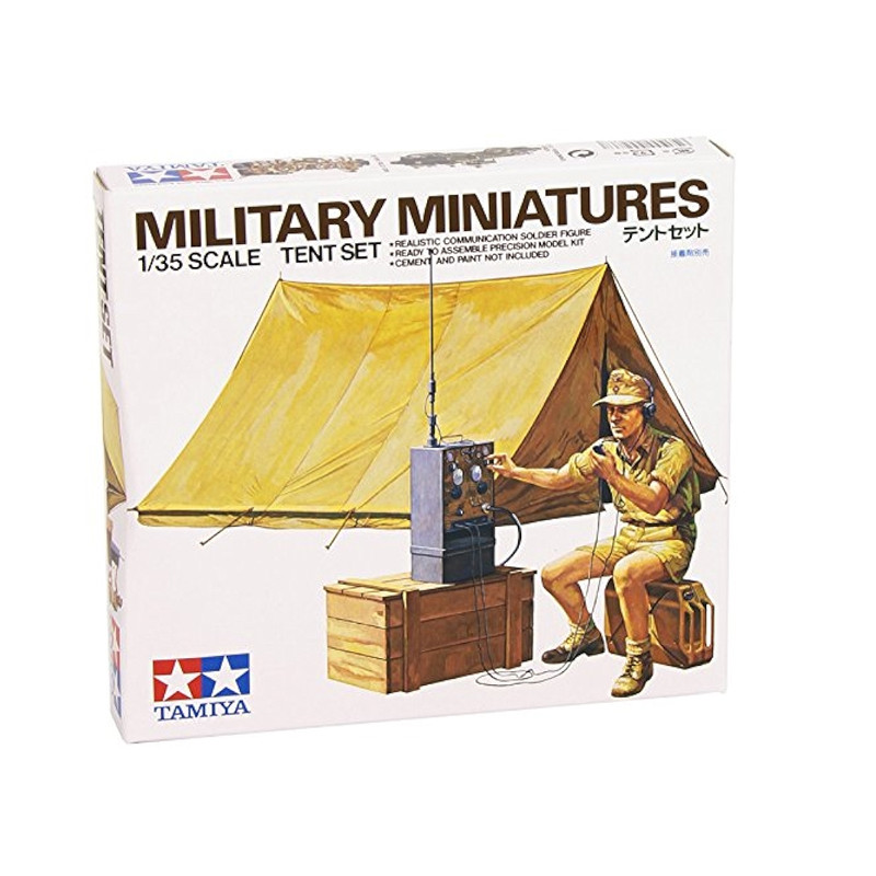 💯Tamiya #35074 - 1/35 Tent Set | Military Miniature Series