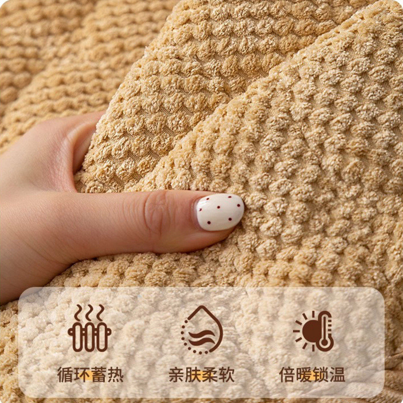 Kusyen sofa corduroy baharu, kusyen tempat duduk sofa yang tidak licin dan tahan kotoran, sarung sofa, sarung sofa khas untuk sofa mahogani.