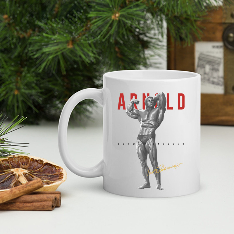 Arnold Schwarzinger Mug Coffee Cup Milk Bodybuilding Muscles Sexy Fitness Dormitory Boys Inspirational Gifts