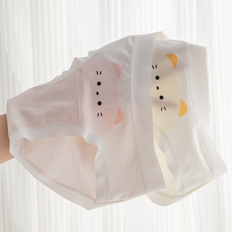 Baby Girls' Cotton Underwear - Antibacterial Mid-Waist Briefs