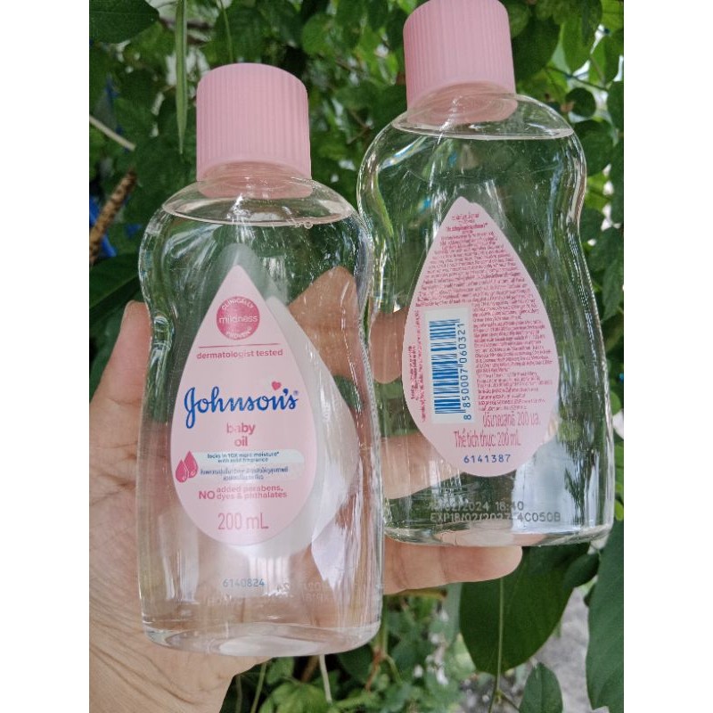 Genuine product]Johnson's Baby Oil Moisturizing Massage Oil 200ml Tp Store
