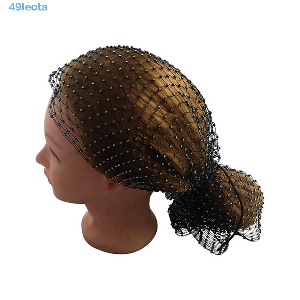 LEOTA Rhinestone Headband Hair Band  Bandana Hollowed Out Bohemian Summer Girl Hair Accessories Bling Turban