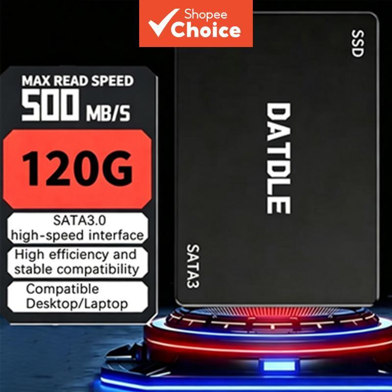 SATA III 6Gb/s,,60GB/120GB/128GB/240GB/256GB,, SSD Berkelajuan Tinggi SATA III 6Gb/s, Serasi Luas, Pelbagai Kapasiti 60GB/120GB/128GB/240GB/256GB, Pemacu Keadaan Pepejal Tahan Lasak dan Stabil untuk Penambahbaikan Komputer Riba dan PC Desktop