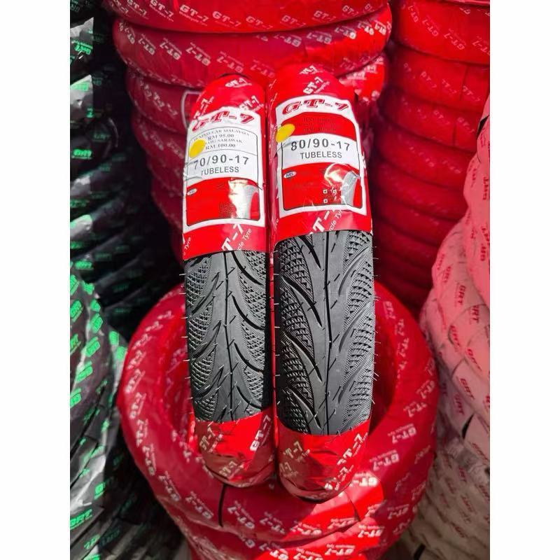 2026 TAYAR GT7 GT-7 ( BUNGA DIAMOND ) TYRE TIRE TUBLESS 70/90-17 80/90-17 70/90-14 80/90-14 ADIK GRT EMAX ASIA MAXXIS