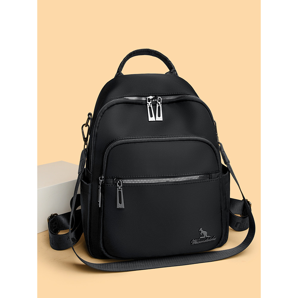 Oxford Cloth Backpack Women 2026 New Style Fashionable All-Match Commuter Backpack Large Capacity Lightweight Travel Simple School Bag