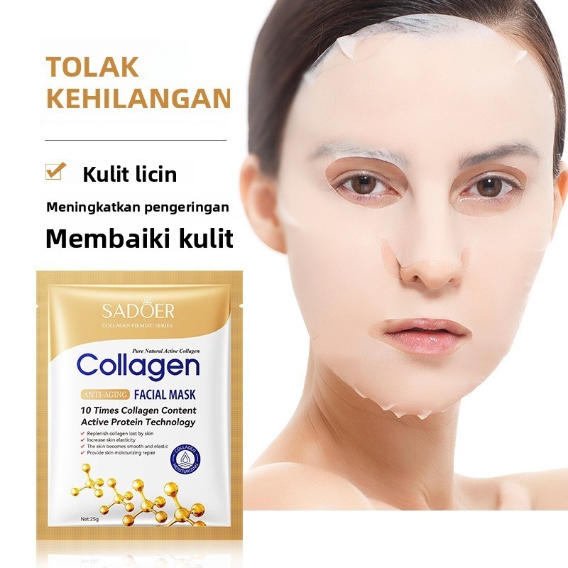 Firming Glow Collagen Face Mask Skincare Mask Anti Wrinkle Hydrating Brightening Care
